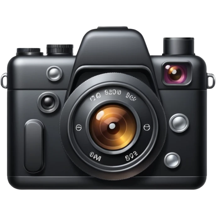 The camera has many buttons emoji