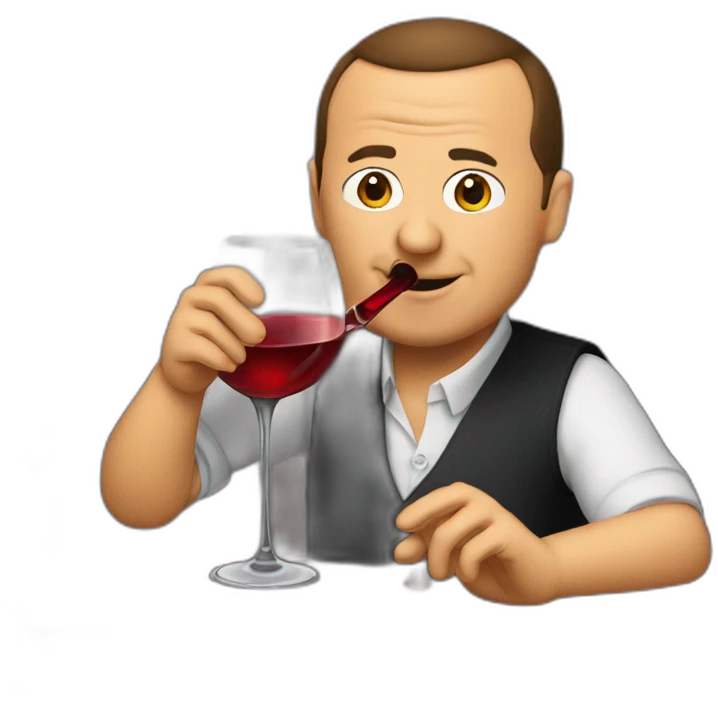 erdoğan drinking wine emoji