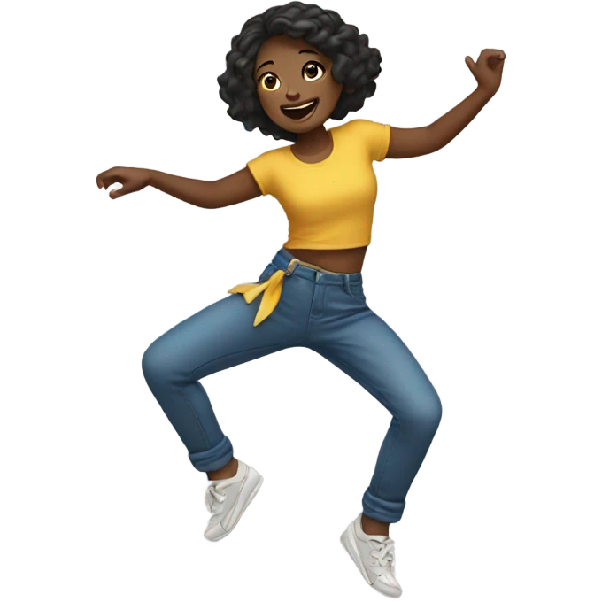 Girl dancing  emoji