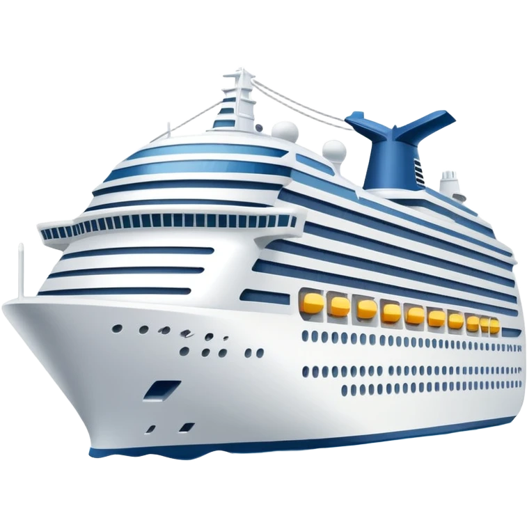 Cruise ship emoji