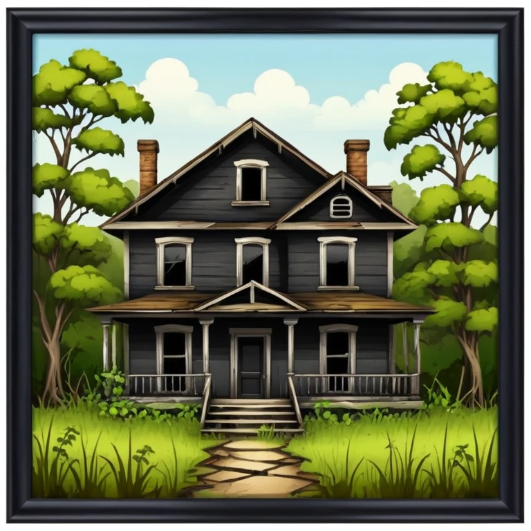 Casa abandonada  emoji