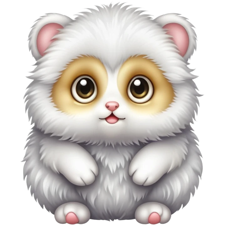 adorable baby animal with big sparkly eyes emoji