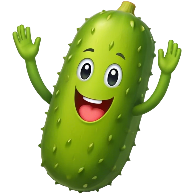 pickle dancing emoji