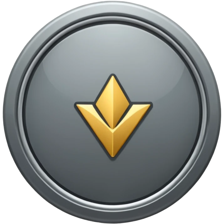 A verification badge  black and white  emoji