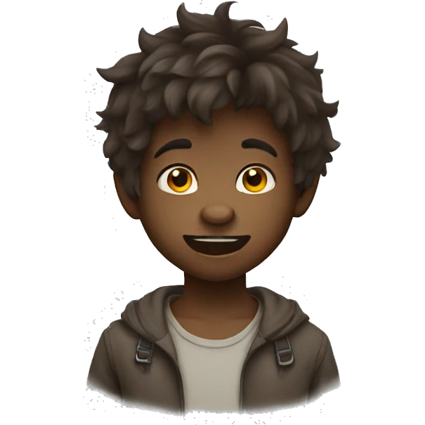 cute little boy Werewolf emoji