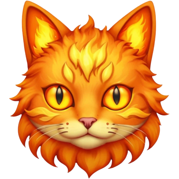 un gato elemental emoji