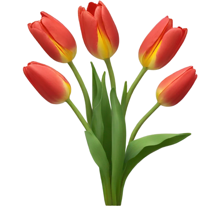 tulipan flower emoji