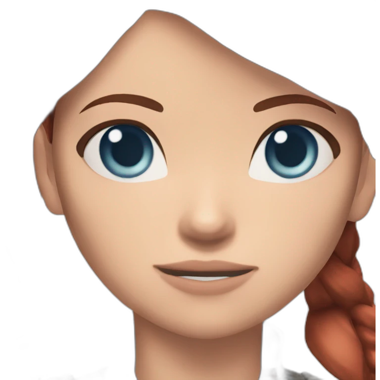 Claire Redfield blue eyes emoji
