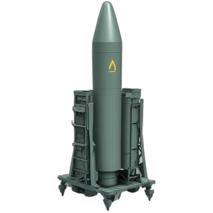 A-120 multiple missile launcher pad emoji