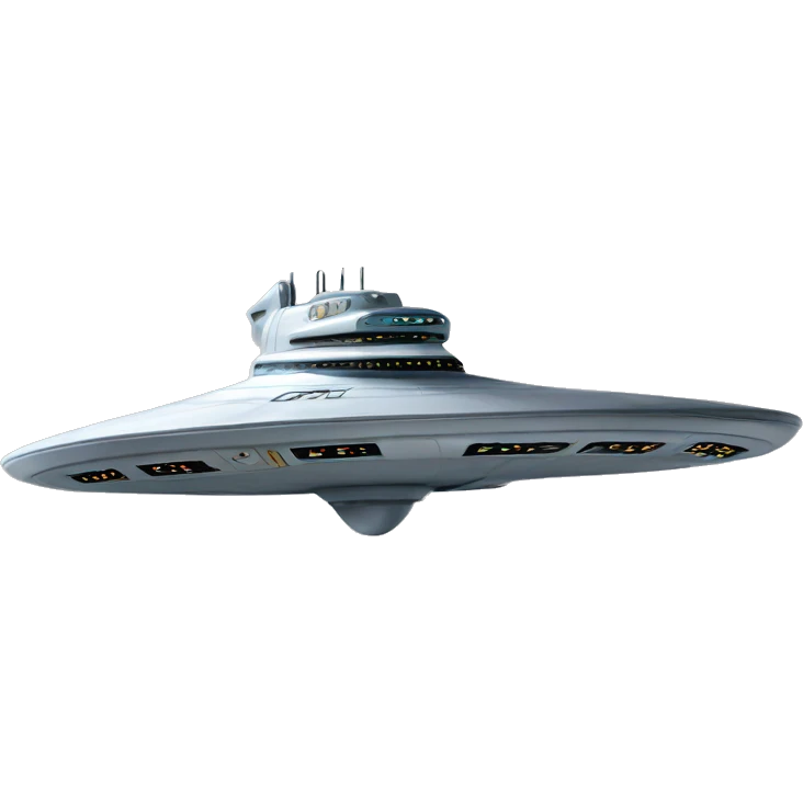 Star Trek’s U.S.S Enterprise hot wheel  emoji