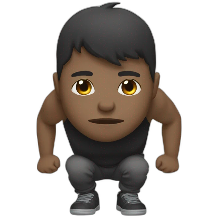 Squat emoji