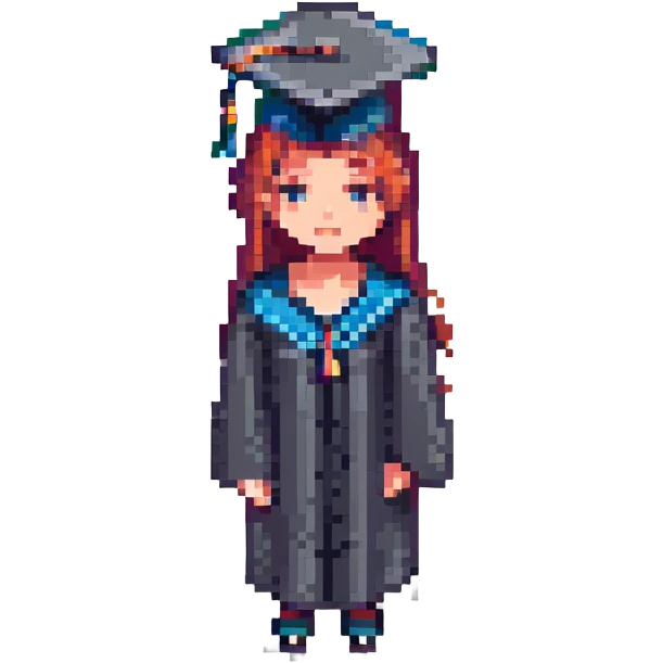 A graduated student of pedagogical college after 10 years emoji