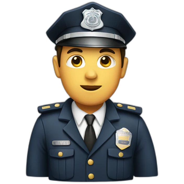 immigration officer emoji