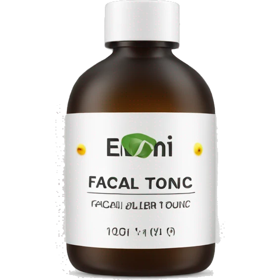 facial tonic with label emoji