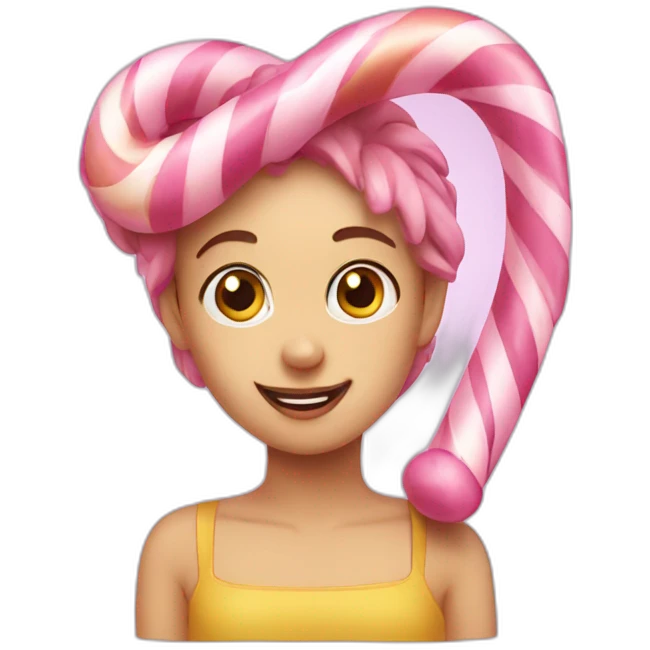 candy twist emoji