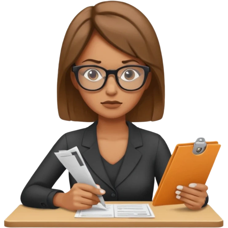 pago de cuentas, mujer emoji