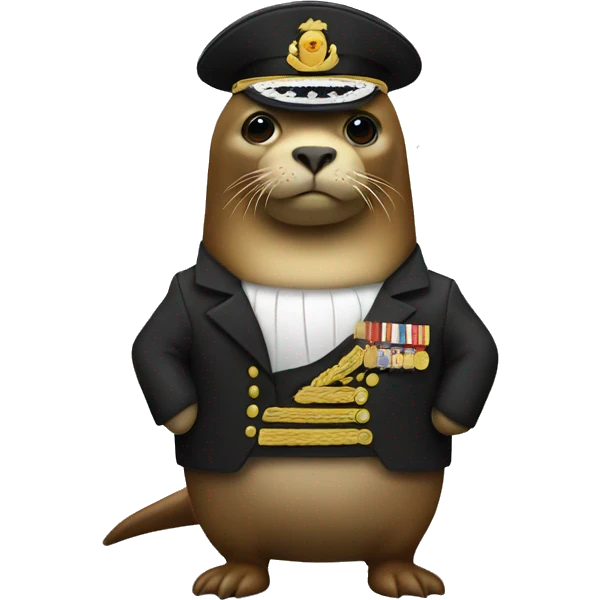 sea lion  dictator emoji
