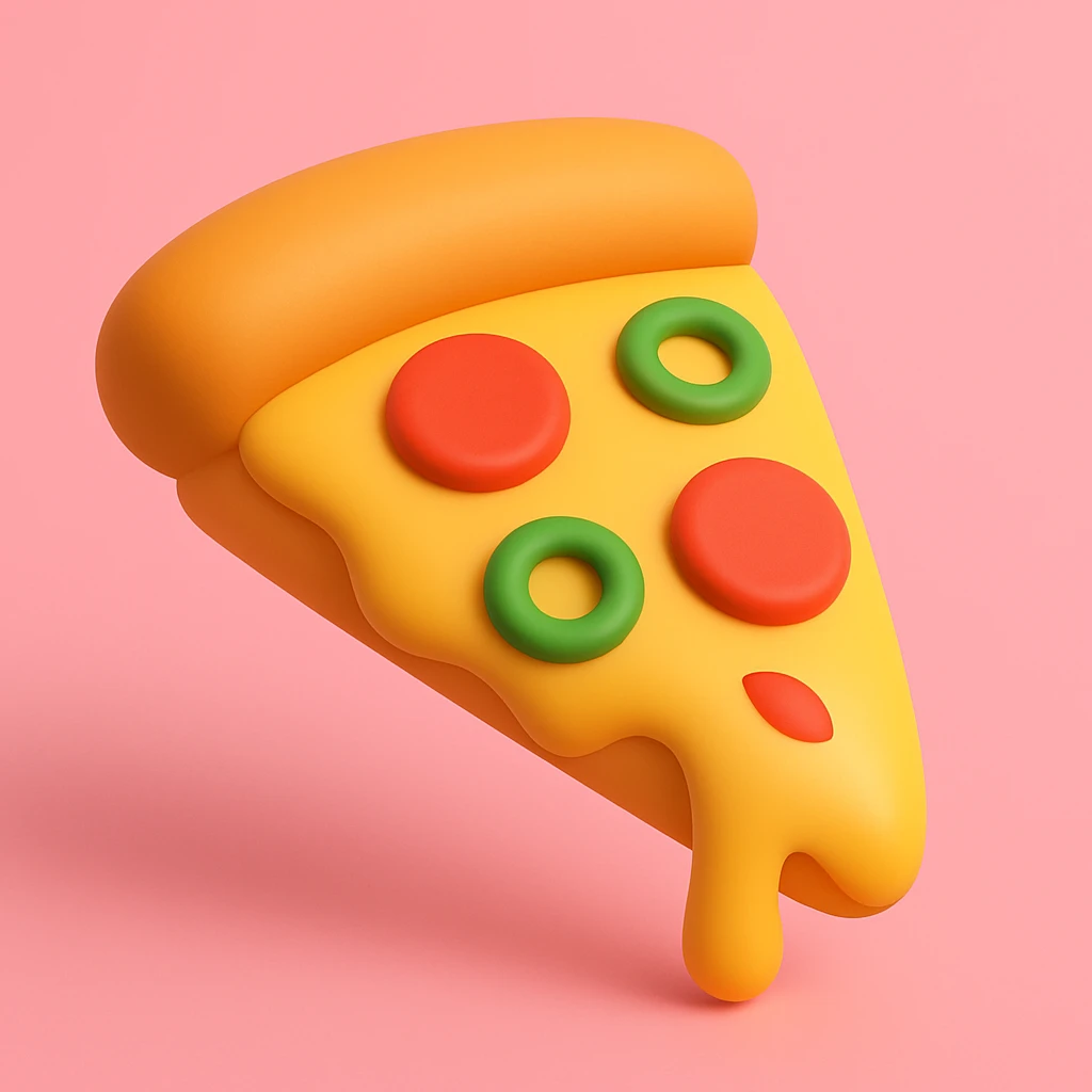 slice of pizza emoji