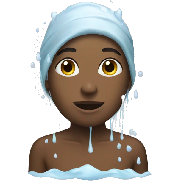 Showering emoji