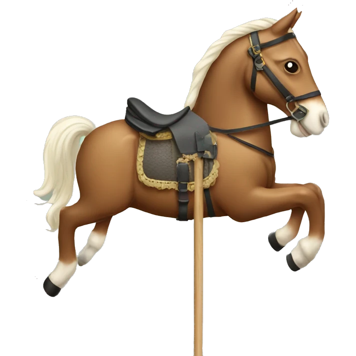 Hobby horse emoji