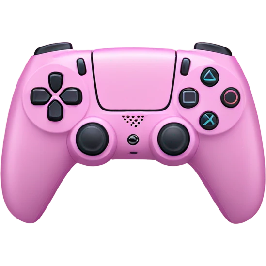 Ps5 controller pink emoji
