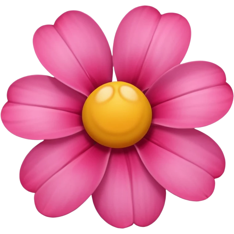 Flor rosada emoji