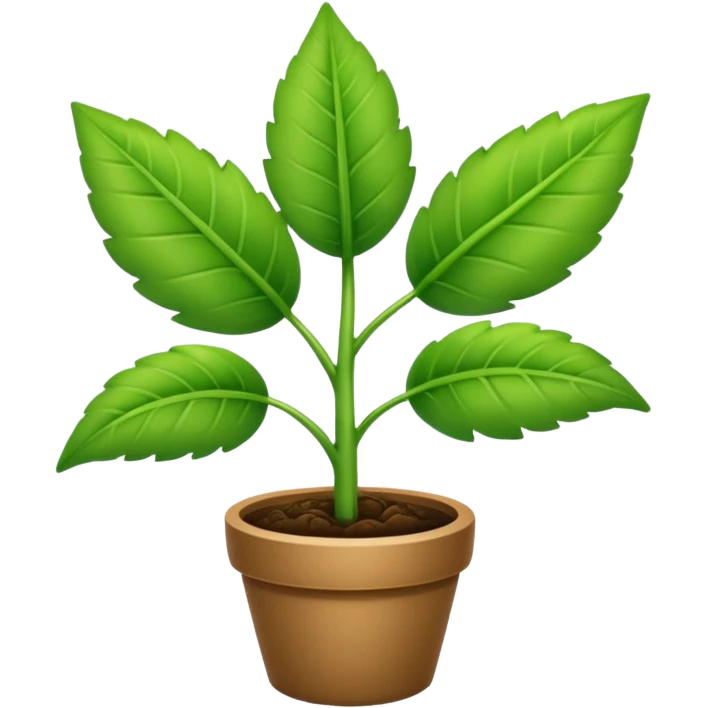 Growing plant emoji