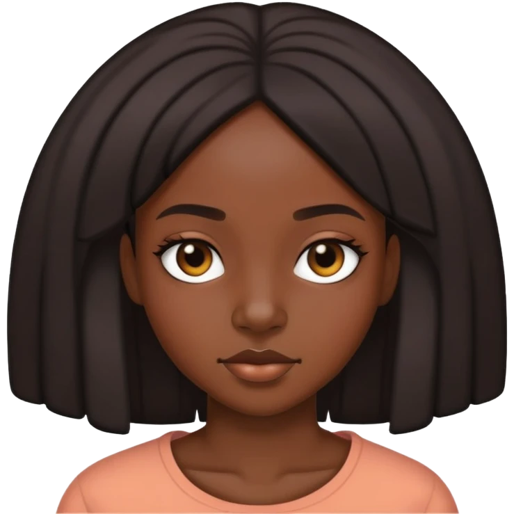 black girl with blunt  emoji