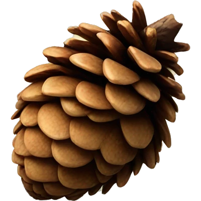 smiling pine cone emoji