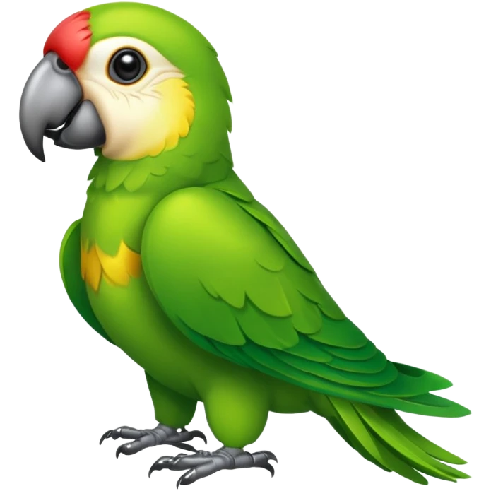 green parrot  emoji