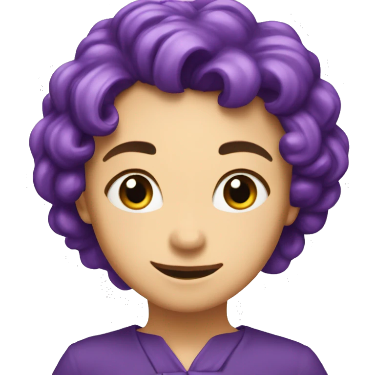 Étoile violette  emoji