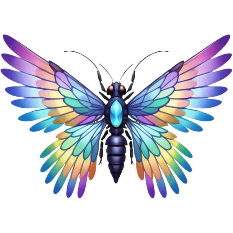 can you generate 6 unique wings designs? just the wings - no body, head, or feet necessary emoji