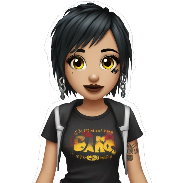 Emo girl emoji