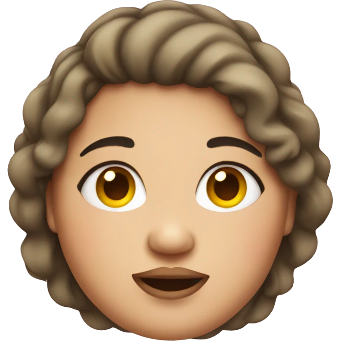 Fat girl emoji