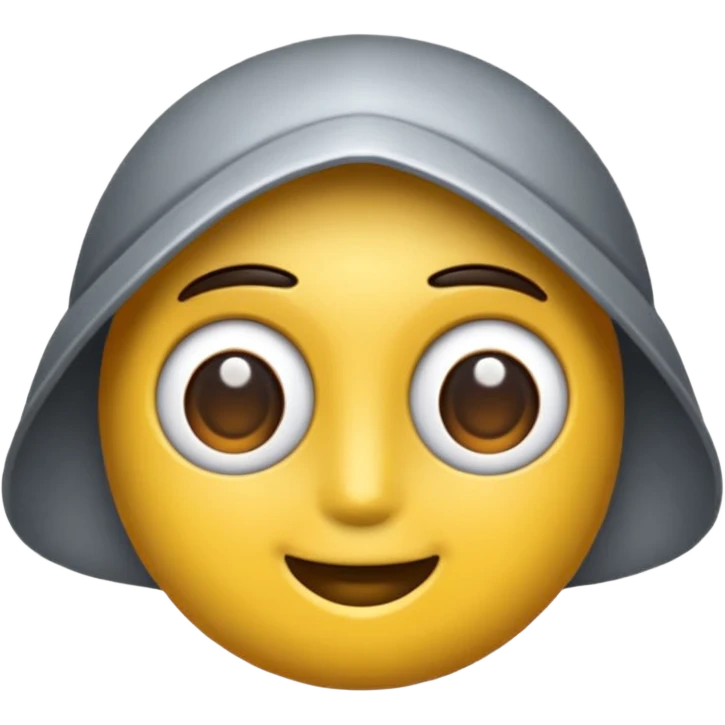Металлический круглый значок emoji