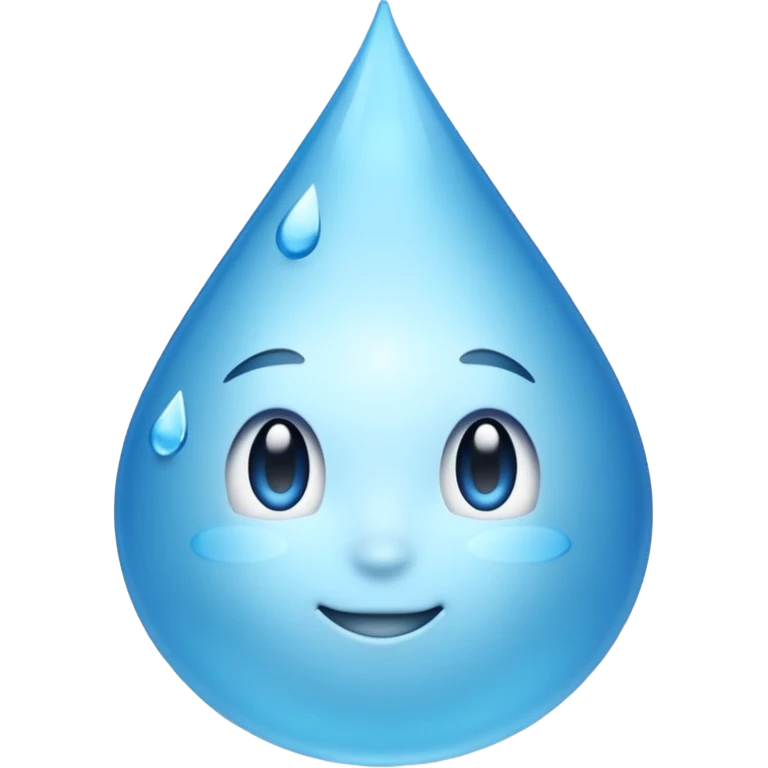 gota de agua emoji