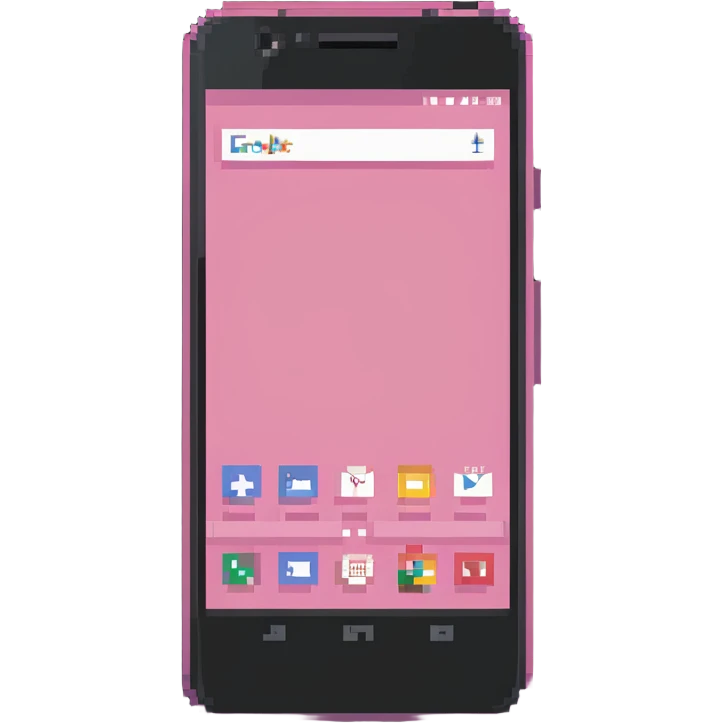 pink gothic smartphone emoji