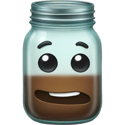 Mason jar emoji