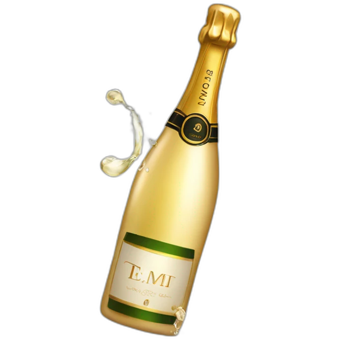 champagne emoji