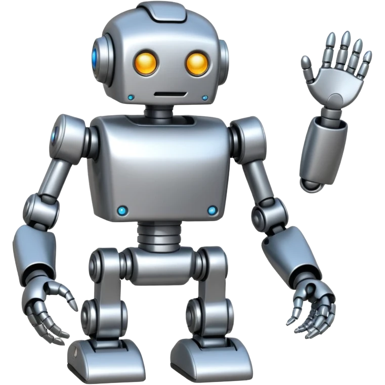 Robot making robot emoji