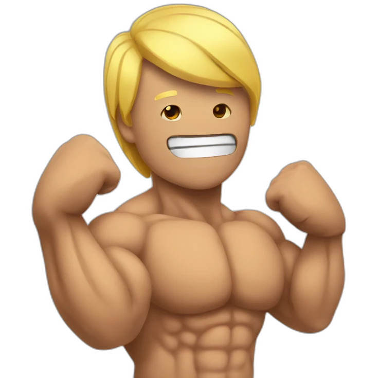 muscles emoji