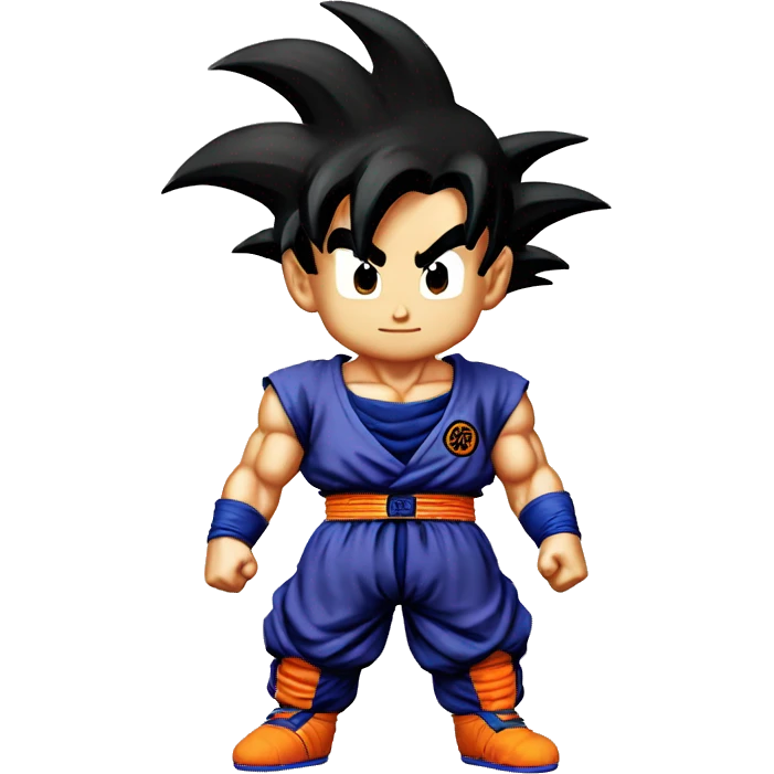 dragon ball z goku emoji