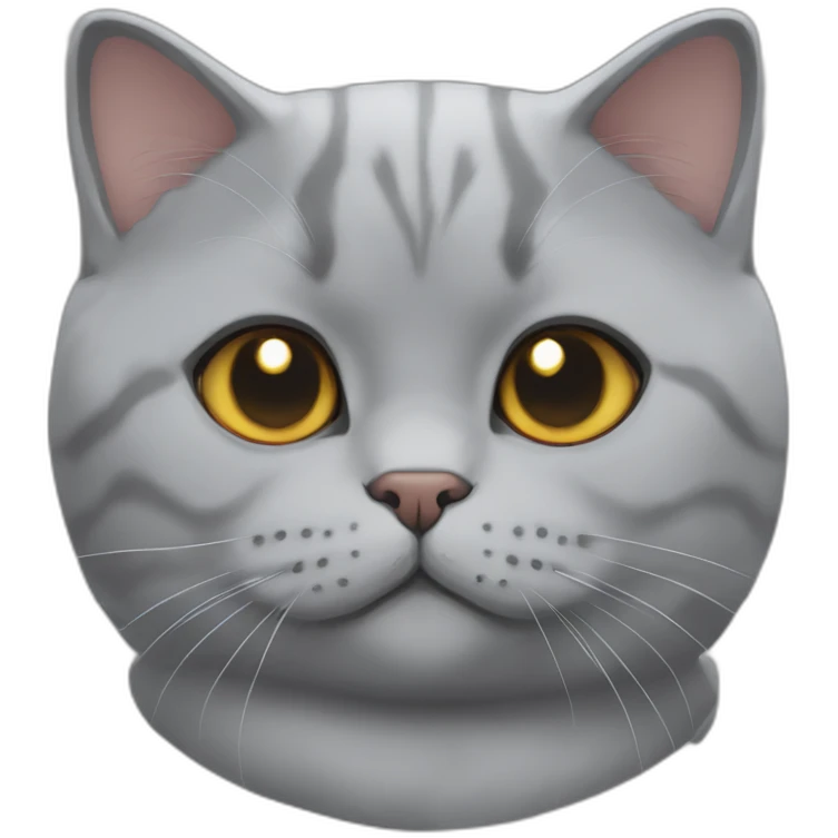 British Shorthair Cat emoji