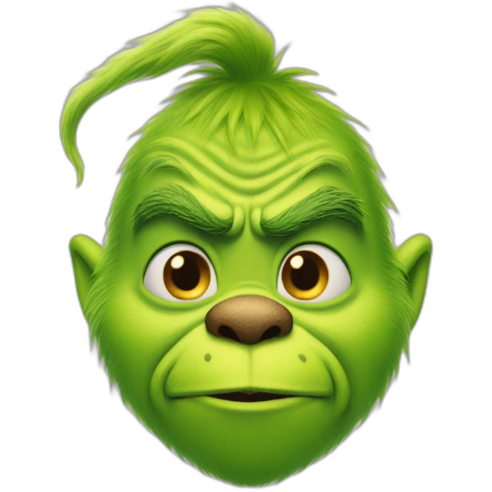 Grinch full body emoji