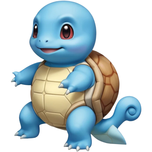 Heart eyes Squirtle emoji