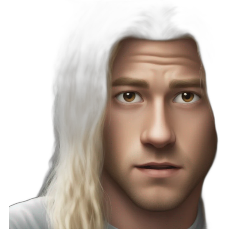 blonde hair meme portrait emoji