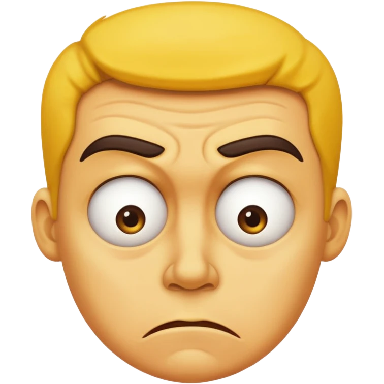 disgusted look emoji emoji