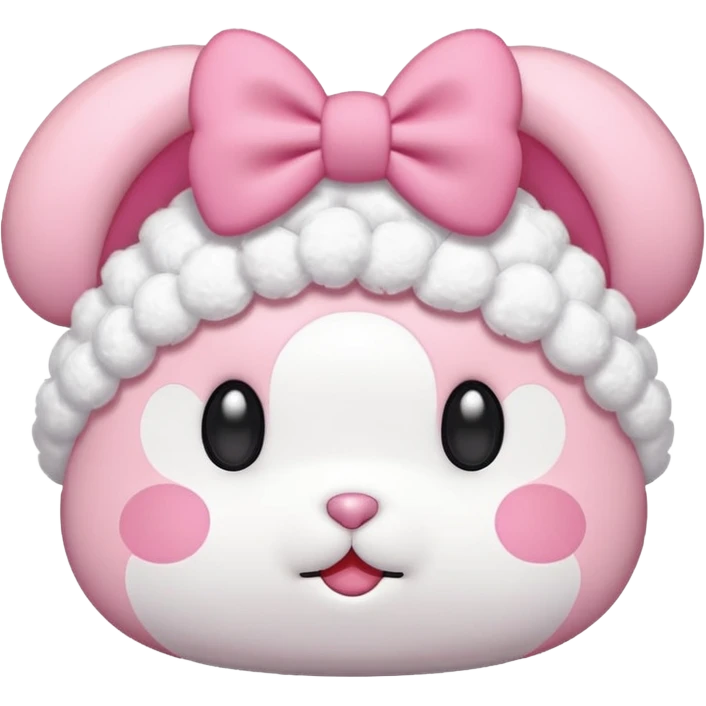 My Melody Face emoji