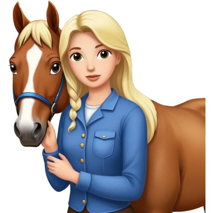 :horse breeding woman emoji