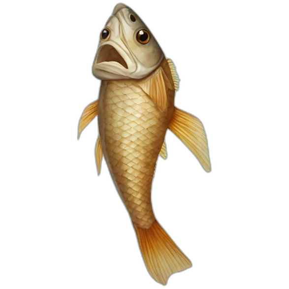 Dried dead fish  emoji